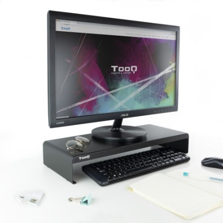 TooQ TQMR0121 soporte para monitor Independiente Negro