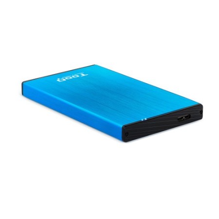 CAJA EXTERNA TOOQ TQE-2527BL 2,5″ 9,5 MM SATA USB 3.0/3.1 GEN1 AZUL