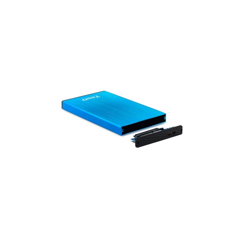 CAJA EXTERNA TOOQ TQE-2527BL 2,5″ 9,5 MM SATA USB 3.0/3.1 GEN1 AZUL
