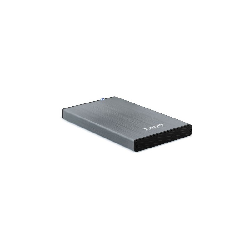 TooQ TQE-2527G caja para disco duro externo Caja de disco duro (HDD) Negro, Gris 2.5″