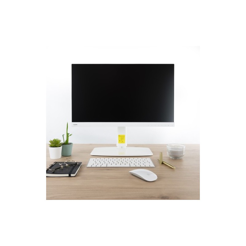 TooQ DB1127TN-W soporte para monitor 68,6 cm (27″) Independiente Blanco