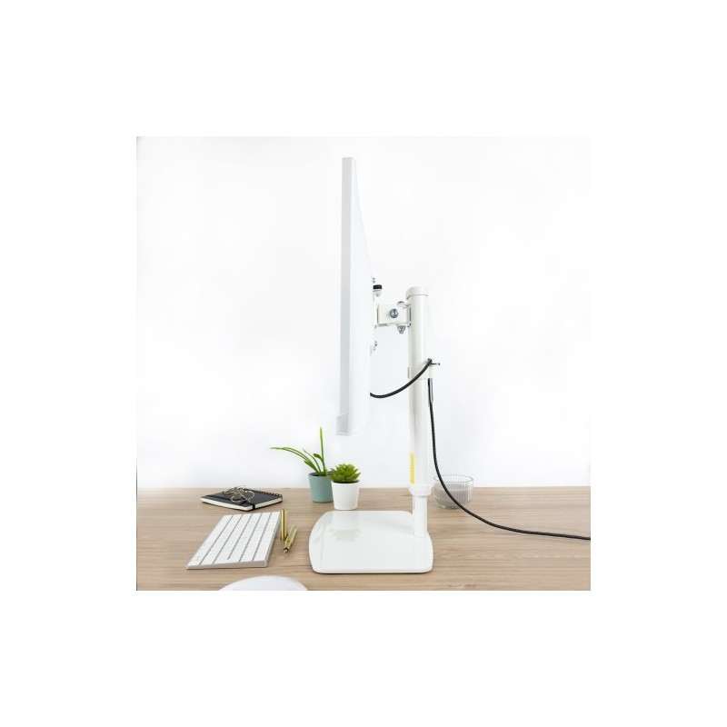 TooQ DB1127TN-W soporte para monitor 68,6 cm (27″) Independiente Blanco