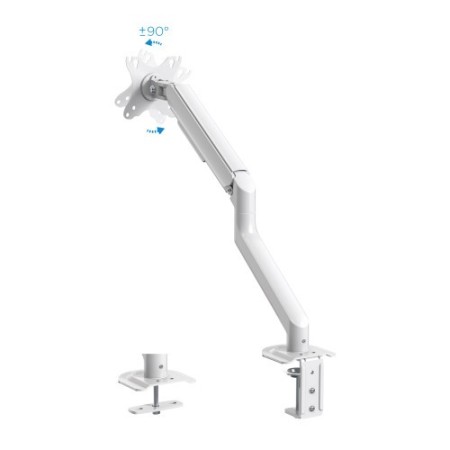 TooQ DB4032TNR-W soporte para monitor 81,3 cm (32″) Abrazadera/Atornillado Blanco