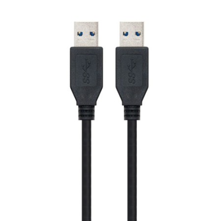 Nanocable 10.01.1001-BK cable USB 1 m USB 3.2 Gen 1 (3.1 Gen 1) USB A Negro
