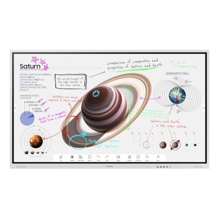 SAMSUNG MONITOR TACTIL 4K 85″ (WM85B) (FLIP 2.0) /60HZ D-LED BLU /3840x2160 / USO 16/7 / 350 CD / USB-C / TIZEN 6.5 / MM (LH85WM