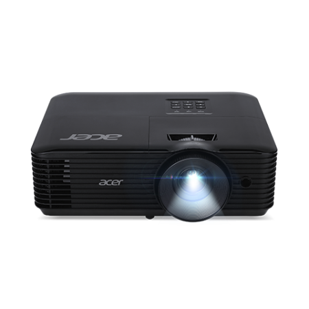 Acer Essential X1128H videoproyector Proyector de alcance estándar 4500 lúmenes ANSI DLP SVGA (800x600) 3D Negro
