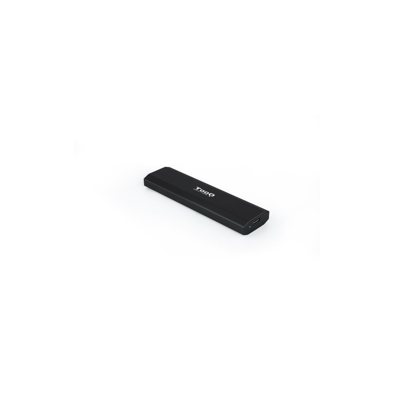 TooQ Shura Caja externa para unidad de estado sólido (SSD) Negro M.2