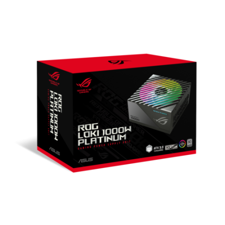 ASUS ROG Loki SFX-L 1000W Platinum unidad de fuente de alimentación 24-pin ATX Negro, Plata