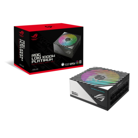 ASUS ROG Loki SFX-L 1000W Platinum unidad de fuente de alimentación 24-pin ATX Negro, Plata