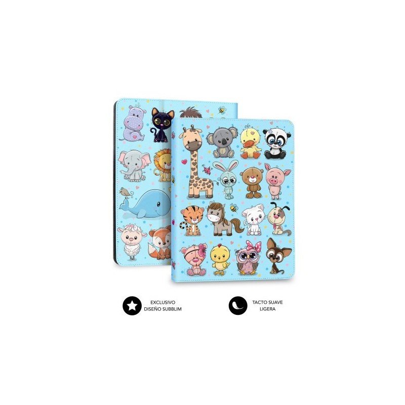 FUNDA TABLET UNIVERSAL TRENDY CASE ANIMALS 11″