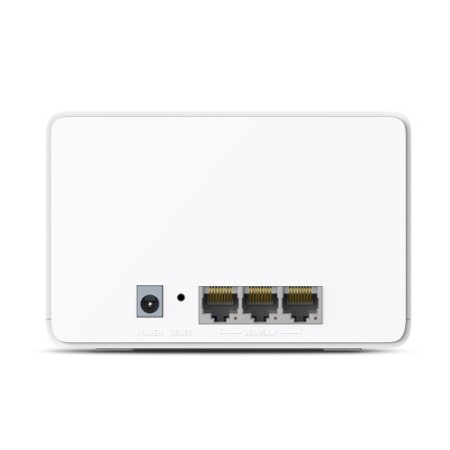 Mercusys Halo H80X(2-pack) Doble banda (2,4 GHz / 5 GHz) Wi-Fi 6 (802.11ax) Blanco 3 Interno