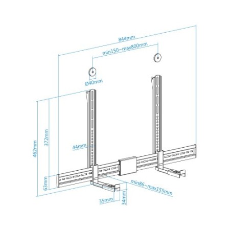 TooQ TQSBM-01 kit de montaje