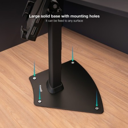 TooQ TQTDS0811 soporte de seguridad para tabletas 26,7 cm (10.5″) Negro