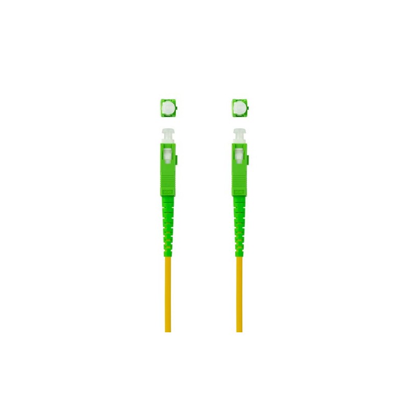 Nanocable 10.20.0005 cable de fibra optica 5 m SC/APC G.657.A2 Amarillo
