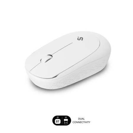 SUBBLIM Ratón Business Plus Silencioso inalámbrico 2.4G 1200 DPI Blanco