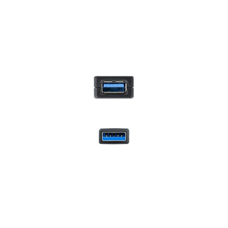 Nanocable Cable USB 3.0 prolongador con amplificador, tipo A/M-A/H, 5m