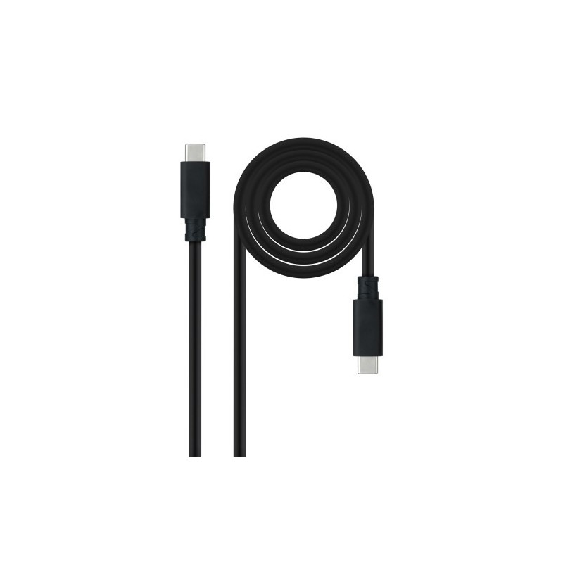NANOCABLE CABLE USB 3.1 GEN2 10GBPS 5A, 4K/60HZ, USB-C/M-USB