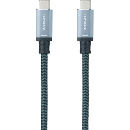 NANOCABLE CABLE USB 3.1 GEN2 10GBPS 5A, 4K/60HZ, USB-C/M-USB