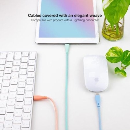 NANOCABLE 3 CABLES LIGHTNING A USB 2.0, LIGHTNING/M-USB A/M,
