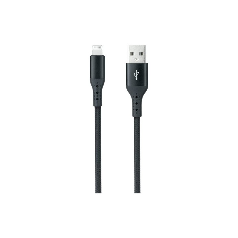 NANOCABLE CABLE LIGHTNING A USB 2.0, LIGHTNING/M -USB A/M, N