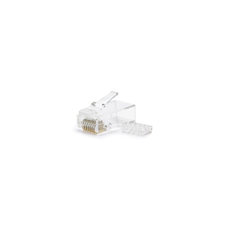 Nanocable 10.21.0201-50 conector RJ-45 Transparente