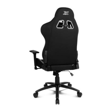 DRIFT DR110BGRAY silla para videojuegos Butaca para jugar Asiento acolchado Negro, Gris