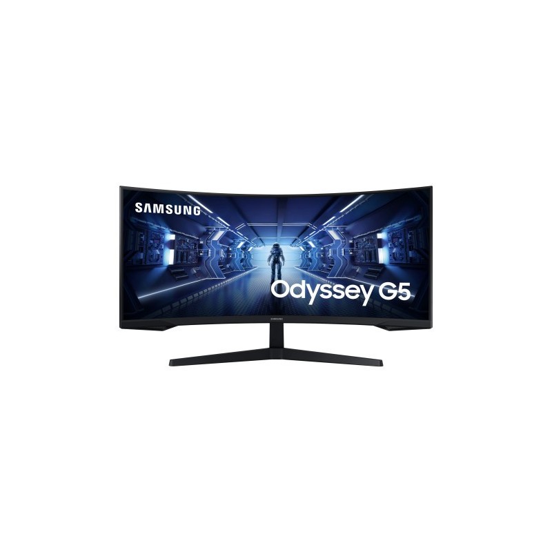 Samsung Odyssey C34G55TWWP 86,4 cm (34″) 3440 x 1440 Pixeles UltraWide Dual Quad HD LED Negro