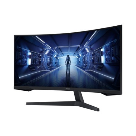 Samsung Odyssey C34G55TWWP 86,4 cm (34″) 3440 x 1440 Pixeles UltraWide Dual Quad HD LED Negro