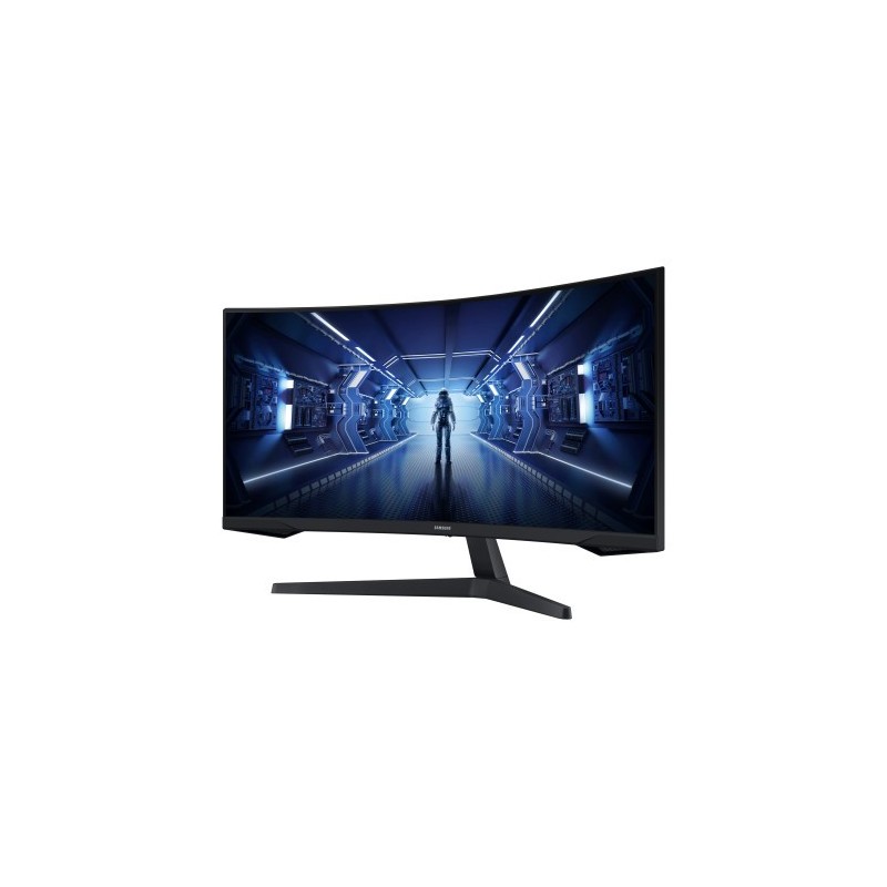 Samsung Odyssey C34G55TWWP 86,4 cm (34″) 3440 x 1440 Pixeles UltraWide Dual Quad HD LED Negro