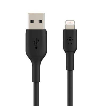 Belkin CAA001BT2MBK cable de conector Lightning 2 m Negro