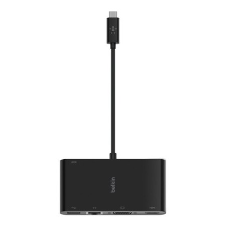 Belkin AVC004BTBK base para portátil y replicador de puertos USB 3.2 Gen 1 (3.1 Gen 1) Type-C Negro