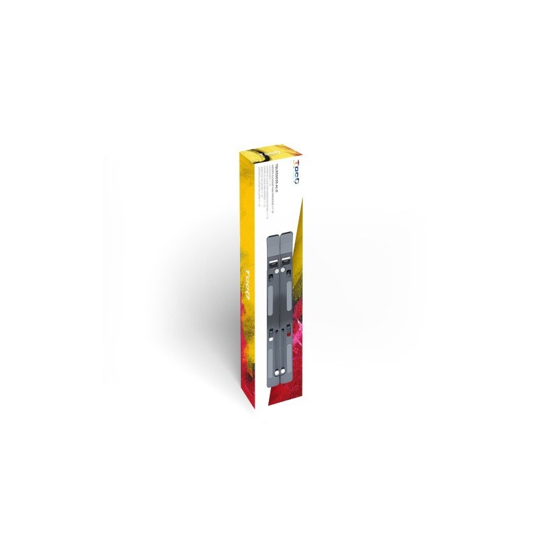 TooQ Soporte Elevador para Portátiles, Tablets, Móviles y Libros, Gris Oscuro