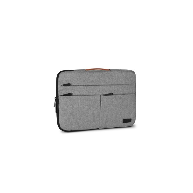 SUBBLIM Funda Air Padding 360 Sleeve 13,3-14″ Light Grey