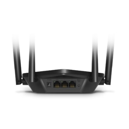 Mercusys MR60X router inalámbrico Gigabit Ethernet Doble banda (2,4 GHz / 5 GHz) Negro