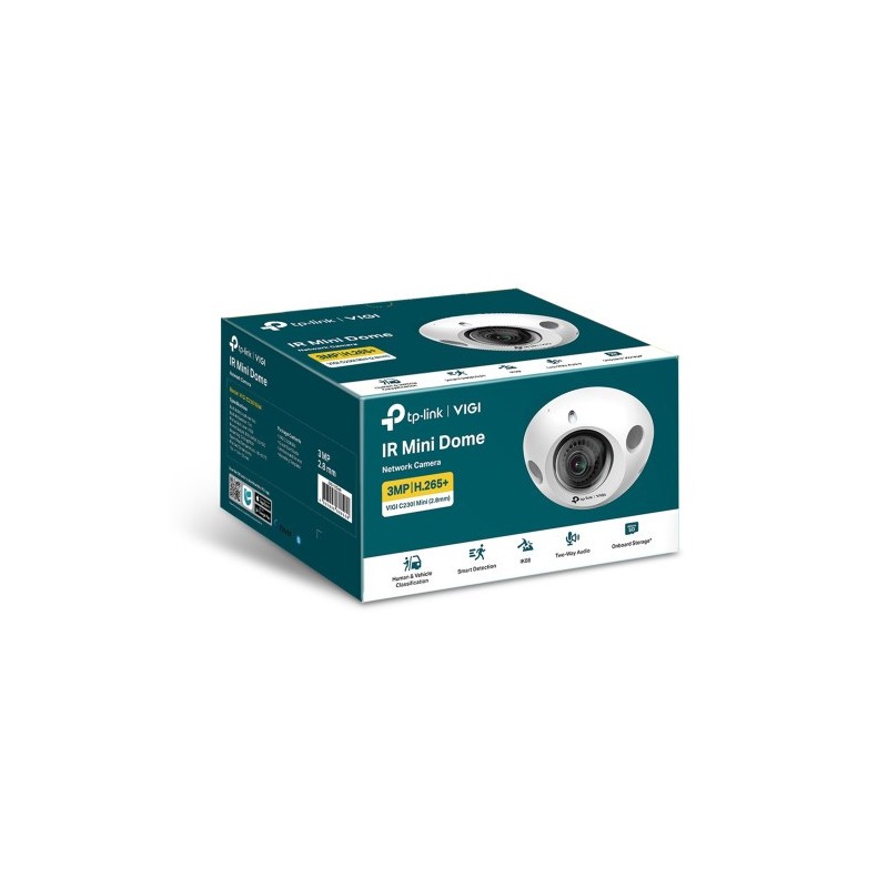 TP-Link VIGI C230I MINI(2.8MM) cámara de vigilancia Almohadilla Cámara de seguridad IP Interior y exterior 2304 x 1296 Pixeles T