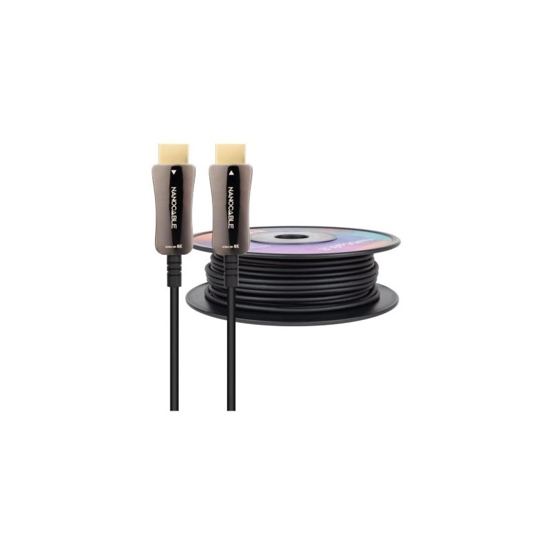 NANOCABLE CABLE HDMI V2.1 AOC 8K@60HZ 4K@120HZ 48Gbps 50 M