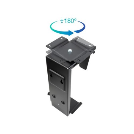 TOOQ SOPORTE PARA CPU ESCRITORIO/PARED NEGRO