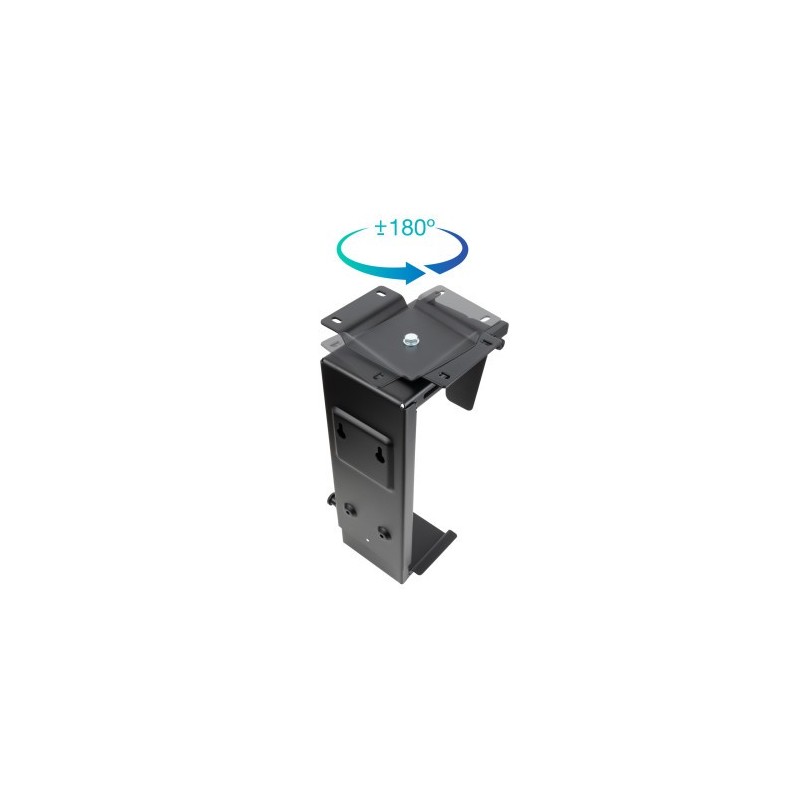 TOOQ SOPORTE PARA CPU ESCRITORIO/PARED NEGRO