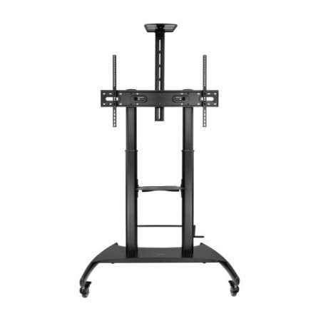 TooQ Ares Soporte de Suelo con Ruedas con Regulación de Altura para Pantallas 60″-100″