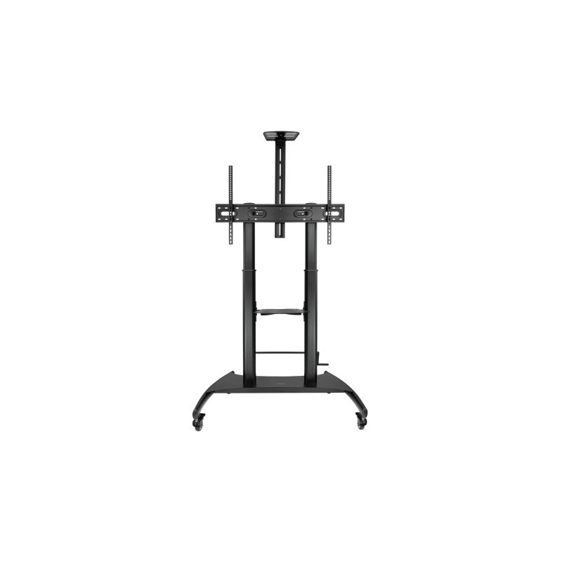 TooQ Ares Soporte de Suelo con Ruedas con Regulación de Altura para Pantallas 60″-100″