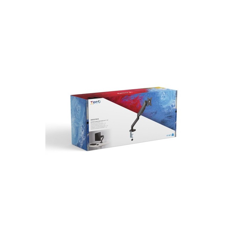 TooQ Soporte de Mesa para Pantalla 17″-32″, Negro