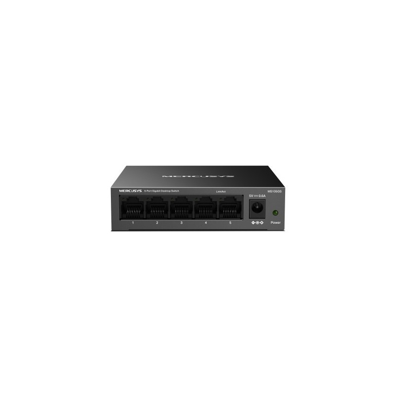 Mercusys MS105GS switch Gigabit Ethernet (10/100/1000) Negro