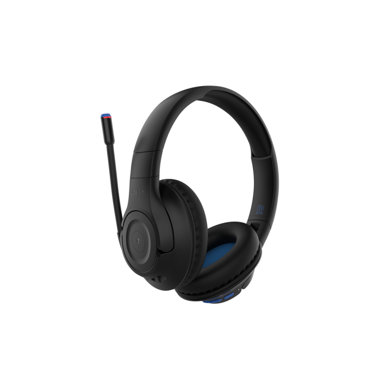 BELKIN AURICULARES INALÁMBRICOS CIRCUMAURALES PARA NIÑOS NEGRO