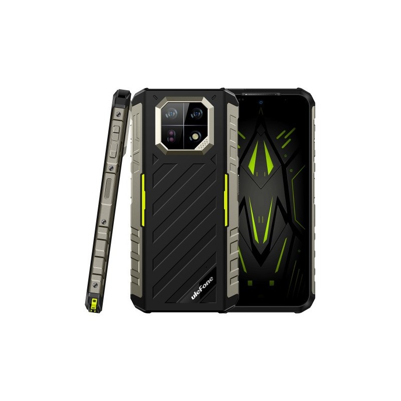 ULEFONE SMARTPHONE ARMOR 22 GREEN 4G/ 6.58″ HD/ HELIO G96/128GB ROM/8GB RAM/8MP/6600MAH/IP68