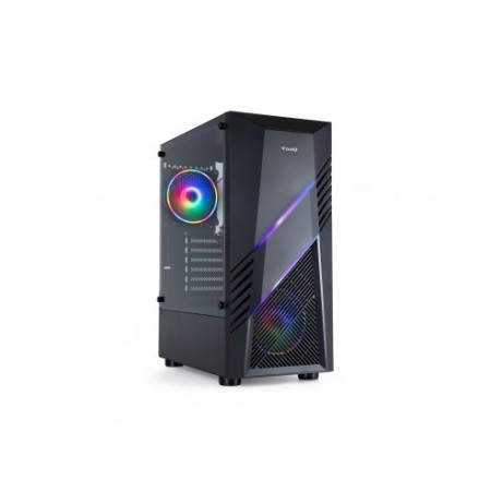 TOOQ CAJA SEMITORRE GAMING TQGCC102-B BIOHAZARD NEGRA
