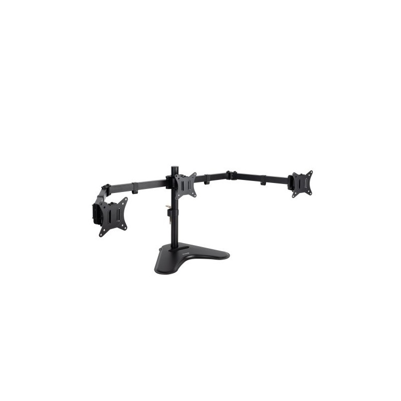 TOOQ SOPORTE MESA PANT. GIRA INCLI 3 BRAZOS 17-27 NEGRO