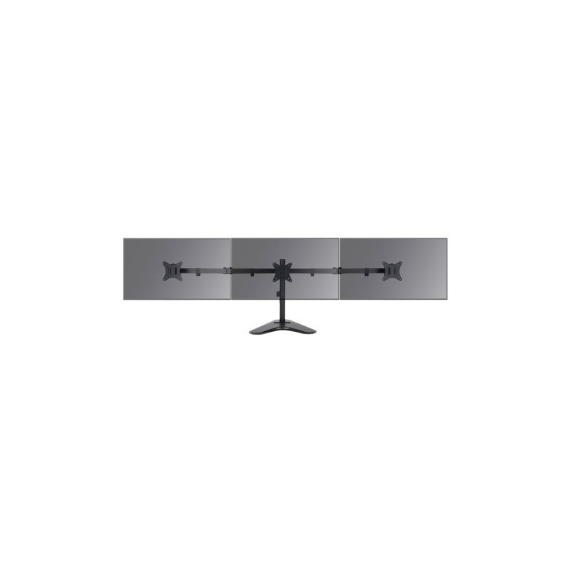 TOOQ SOPORTE MESA PANT. GIRA INCLI 3 BRAZOS 17-27 NEGRO