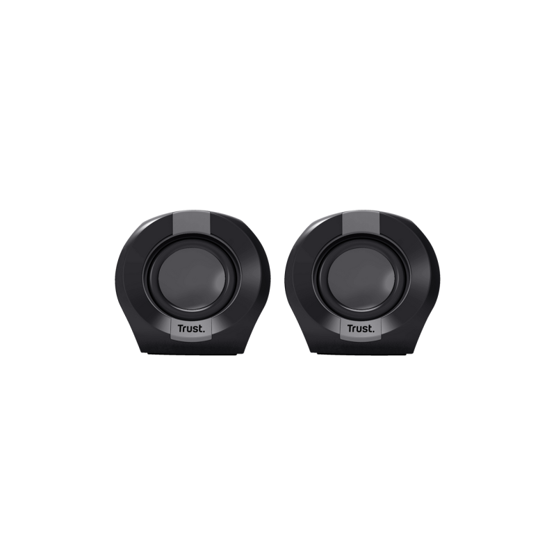 TRUST CONJUNTO DE ALTAVOCES POLO 2.0 4 W NEGRO (25164)