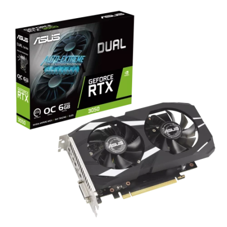 ASUS Dual -RTX3050-O6G NVIDIA GeForce RTX 3050 6 GB GDDR6