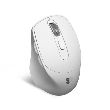 SUBBLIM Ratón CURVE ERGO DUAL MOUSE BATTERY BLACK
